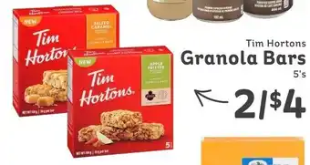 IGA Granola bars offer