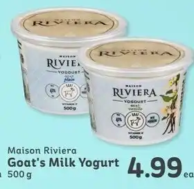 IGA Goat's milk yogurt offer
