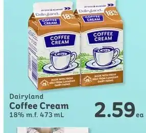 IGA Coffee cream offer