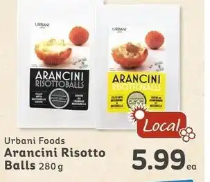 IGA Arancini risotto balls offer