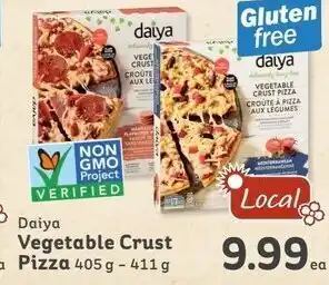 IGA Vegetable crust pizza offer