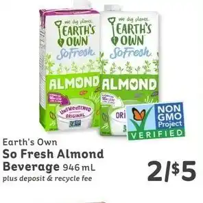 IGA So Fresh Almond Beverage offer