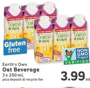 IGA Oat Beverage offer
