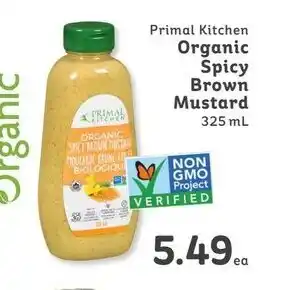 IGA Organic Spicy Brown Mustard offer