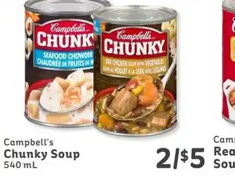 IGA Chunky Soup offer
