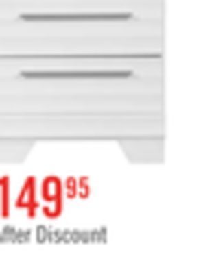 The Brick Olivia nightstand - white offer
