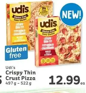 IGA Crispy Thin Crust Pizza offer