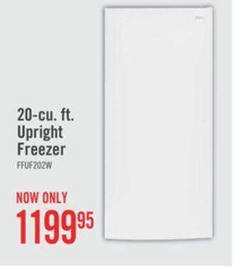 The Brick Frigidaire 20 cu. ft. upright freezer - ffuf2021aw offer