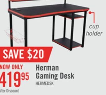 The Brick Herman gaming desk offer