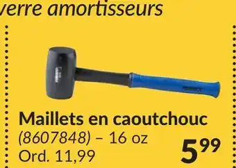 Princess Auto Maillets en caoutchouc power fist offer