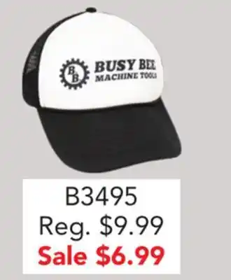 Busy Bee Tools Busy bee retro hat offer