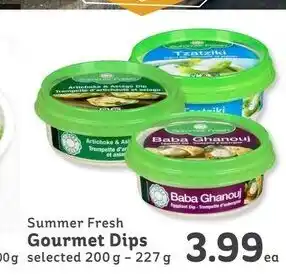 IGA Gourmet Dips offer