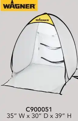 Busy Bee Tools 35" w x 30" d x 39" h spray shelters offer