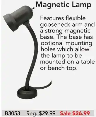 Busy Bee Tools Magnetic lamp offer