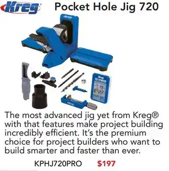 Busy Bee Tools Pocket hole jig 720 offer