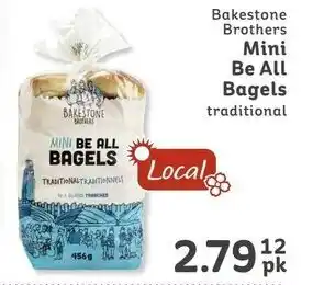 IGA Mini Be All Bagels offer