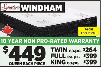Surplus Furniture Windham twin mattress set offer
