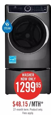 The Brick Electrolux 5.2 cu. ft. front-load washer - elfw7637at offer