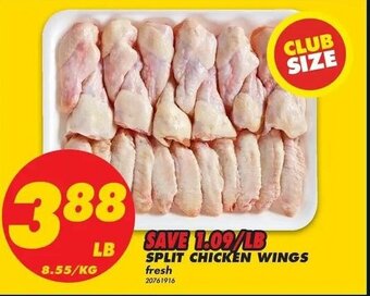 No Frills Split Chicken Wings offer