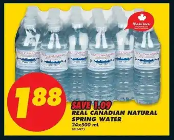 No Frills Rel Canadian Natural Spring Water offer