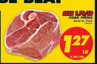 No Frills Pork Picnic offer