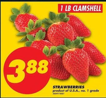 No Frills Strawberries offer