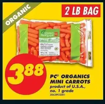 No Frills Organics Mini Carrots offer