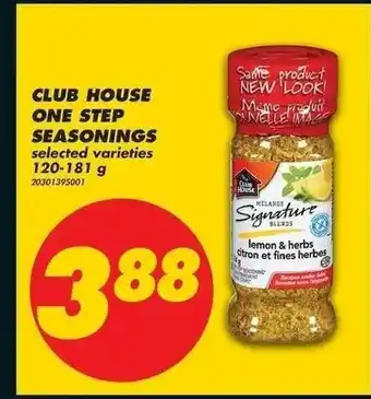 No Frills Club House One Step Seasonings offer