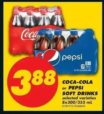 No Frills Coca-Cola Pepsi offer