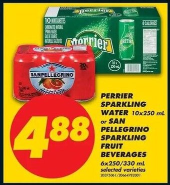 No Frills Perrier Sparkling Water offer