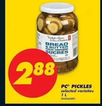No Frills Pickles offer
