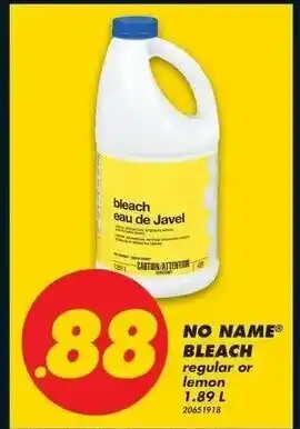 No Frills Bleach offer