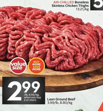 Sobeys Lean Ground Beef offer