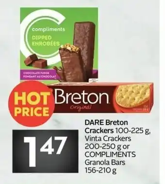 Sobeys Breton Crackers offer