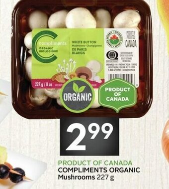 Sobeys Mushrooms offer