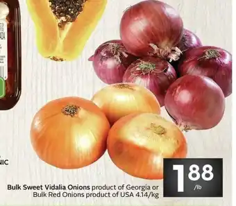 Sobeys Bulk Dweet Vidalia Onions offer
