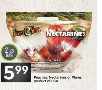 Sobeys Peaches Nectarines or Plums offer