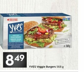 Sobeys YVES Veggie Burgers offer