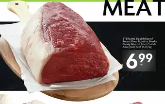 Sobeys Round Oven Roast or Steaks offer