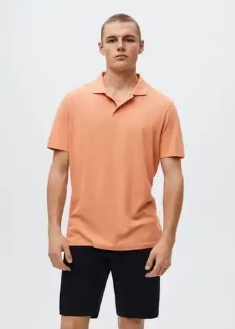 Lightweight cotton polo shirt