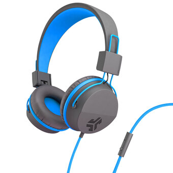 Best Buy Jlab jbuddies sound isolating headphones - grey/blue offer