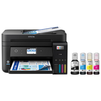 Best Buy Epson ecotank et-4850 wireless all-in-one supertank inkjet printer - black offer