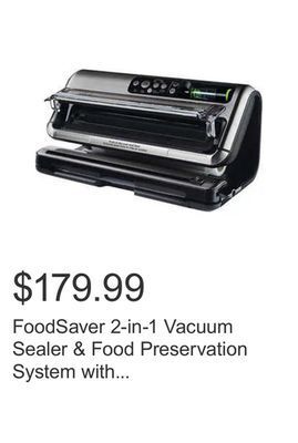 foodsaver express bag maker