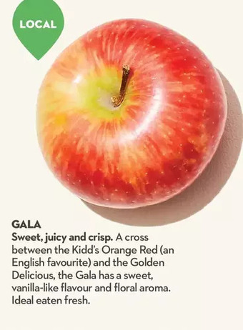 Longo's Gala apples offer