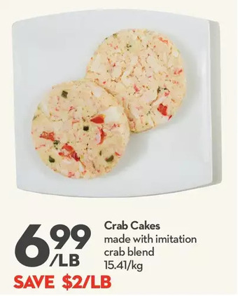 Longo's Crab cakes offer