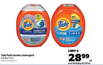Real Canadian Superstore Tide pods laundry detergent offer