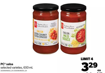 Real Canadian Superstore Pc salsa offer