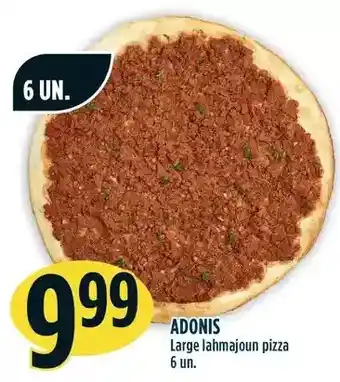 Marché Adonis Adonis large iahmajoun pizza offer