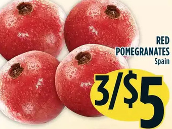 Marché Adonis Red pomegranates offer