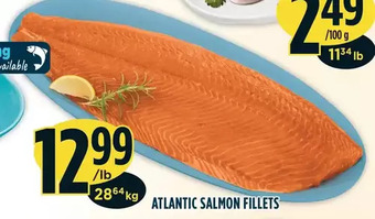 Marché Adonis Atlantic salmon fillets offer
